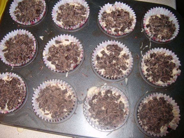 Szybkie muffinki z kawałkami czekolady