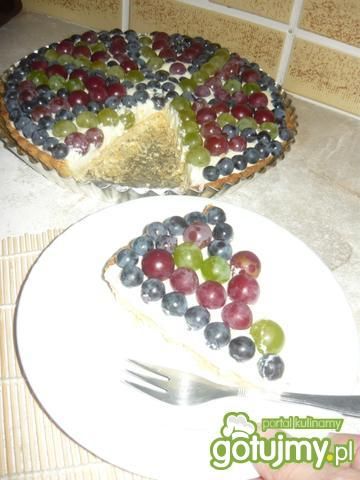 Tarta z winogronami wg Danusia19671