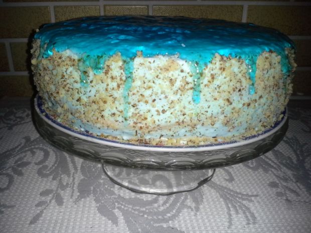 Tort błękitna laguna