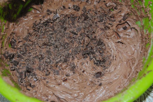 Tort czekoladowo- porzeczkowy