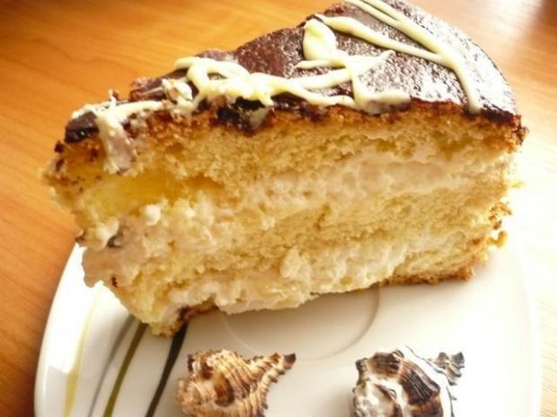Tort kokosowo - ananasowy