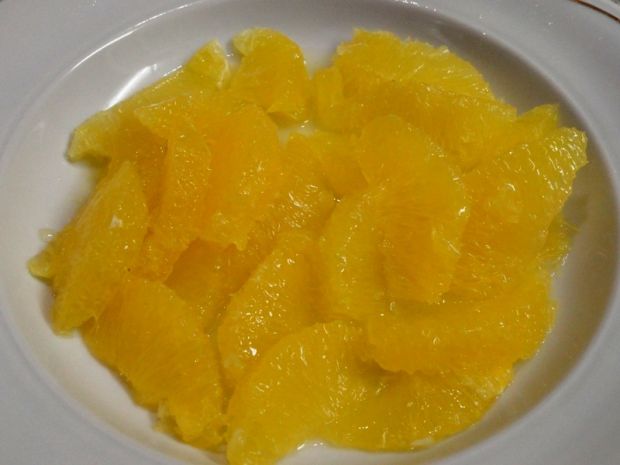 Tort makowo-pomarańczowy