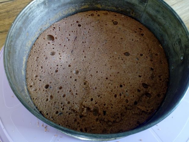 Tort o smaku czekoladowym i cappuccino