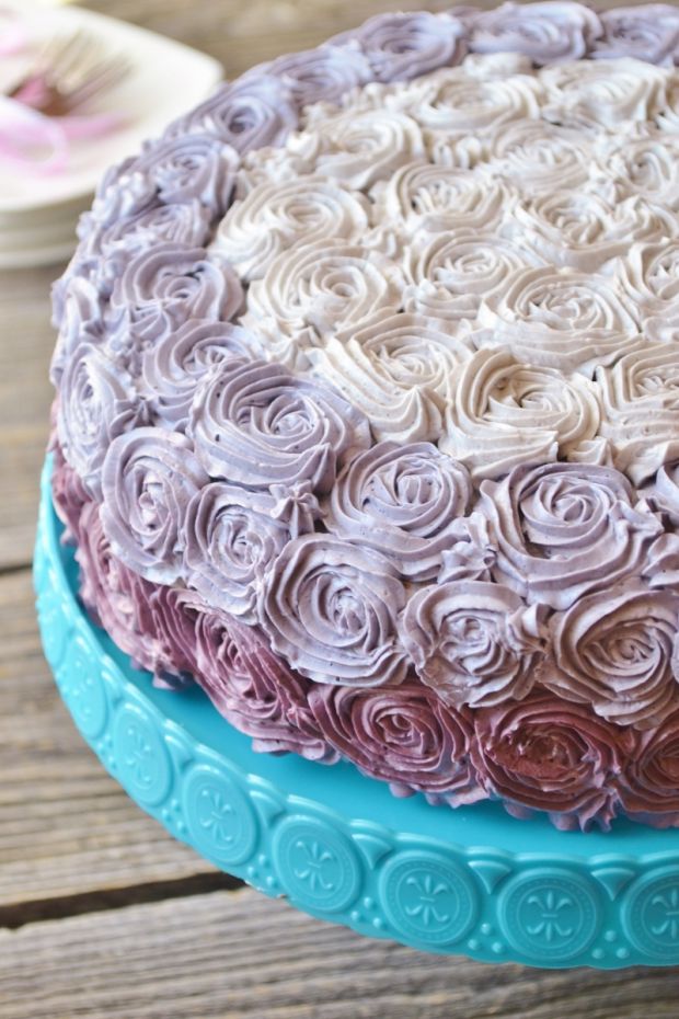 Tort Ombre Rose Cake