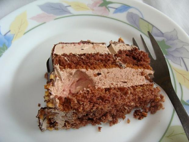 Tort ponczowy z czekoladą