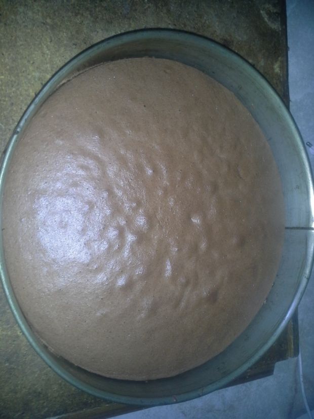 Tort śmietanowo czekoladowy