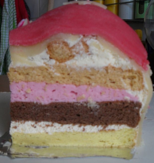 Tort w kształcie bikini