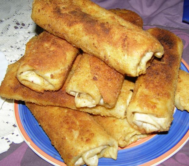 Tortilla jak krokiety pieczarkowe i barszcz