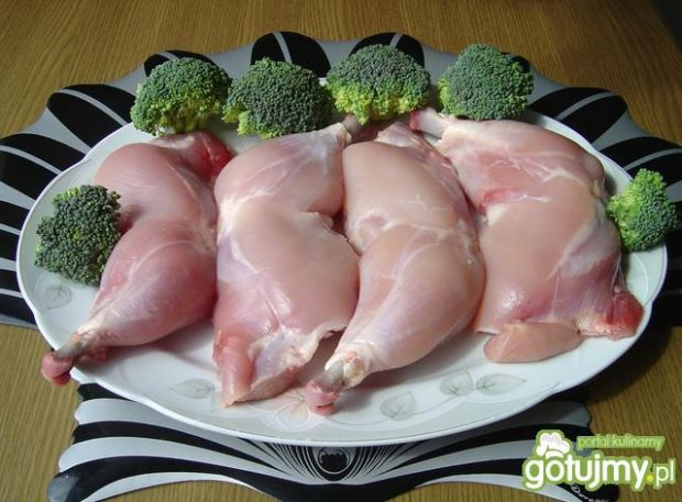 Udka Kurczaka bez Skóry z Brokułami