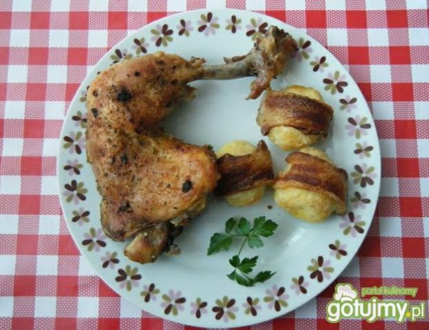 Udka z kurczaka pieczone w przyprawach 