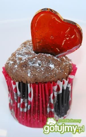 Walentynkowe muffinki