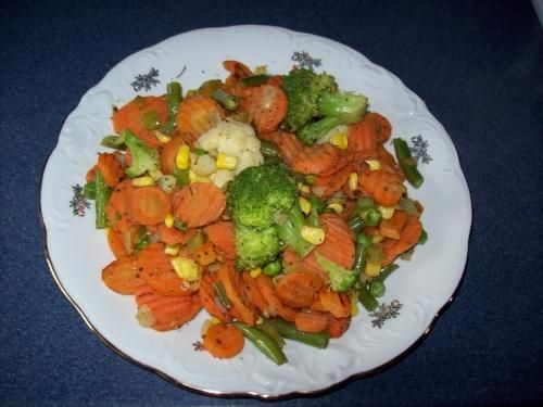  Warzywa z patelni 