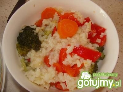 Warzywa z ryżem na kolację