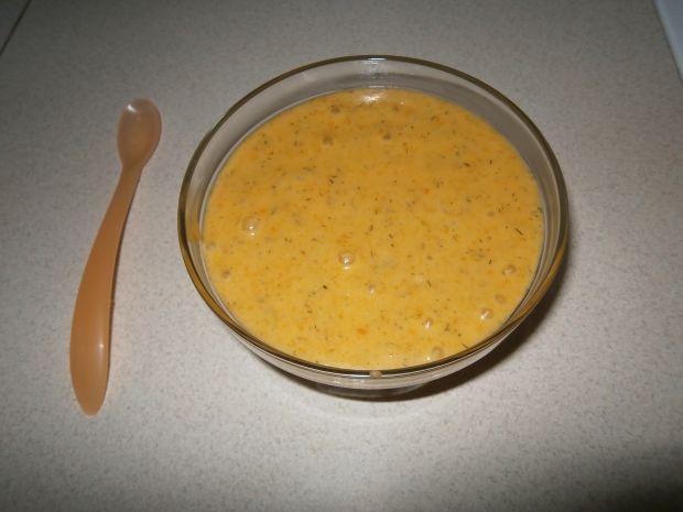 Warzywna papko - zupka z koperkiem dla niemowlaka