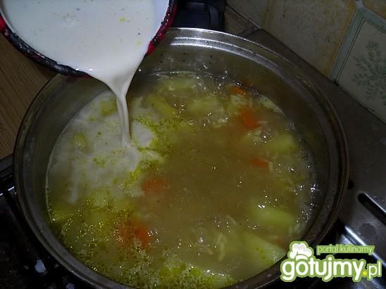 Warzywna zupa z ryżem