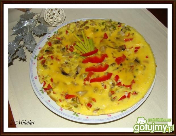 Warzywny omlet Milutkiej