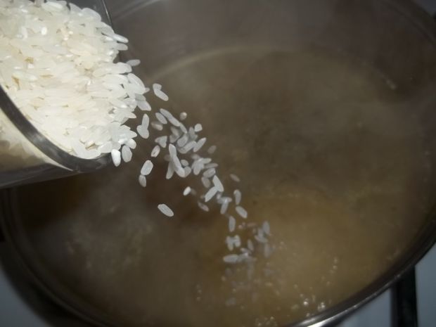 Wątróbka wieprzowa w ryżu