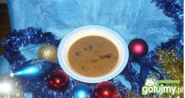 Wigilijna zupa grzybowa Danusi