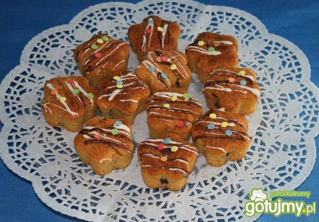 Wiosenne muffinki z kawałkami czekolady