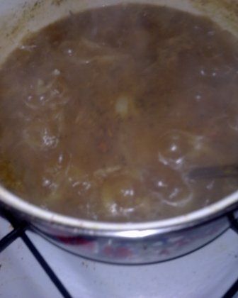 Zapiekana zupa cebulowa