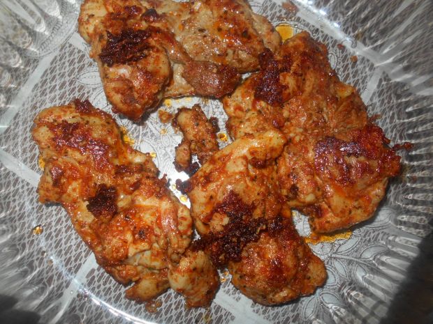 Zapiekane udka z kurczaka z wędzoną papryką