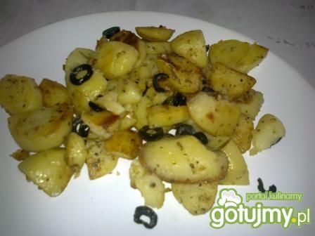Zapiekane ziemniaki z oliwkami