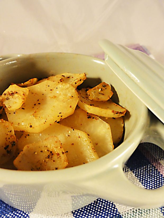 Zapiekane ziemniaki z ziołami