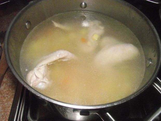 Ziemniaczana zupa z brukselką 