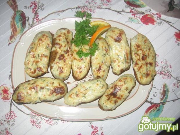 Ziemniaki faszerowane podwojnie pieczone