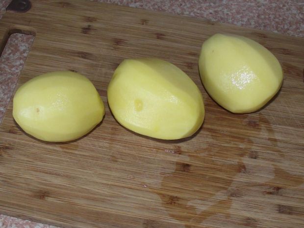 Ziemniaki pieczone z natką pietruszki ala frytki