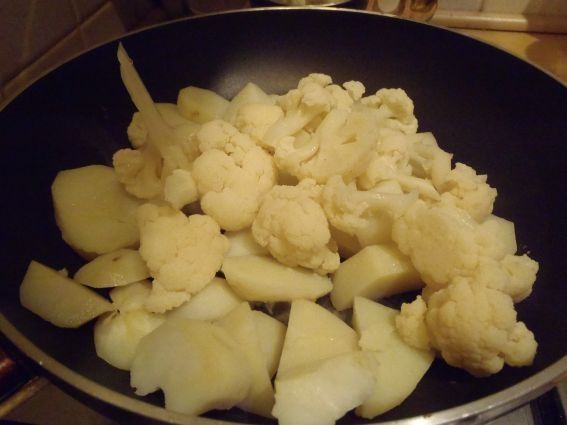 Ziemniaki zapiekane z kalafiorem