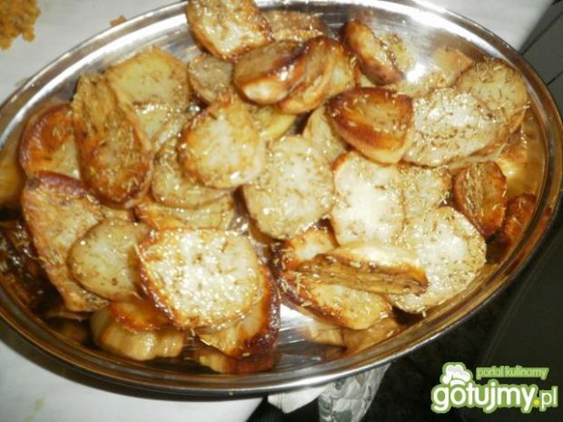 Ziemniaki zapiekane z rozmarynem
