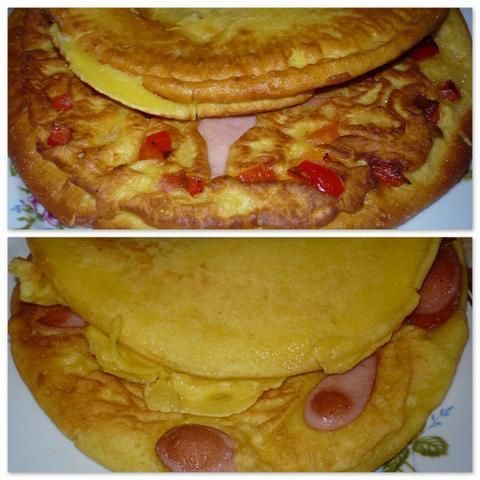 Żółty omlet 