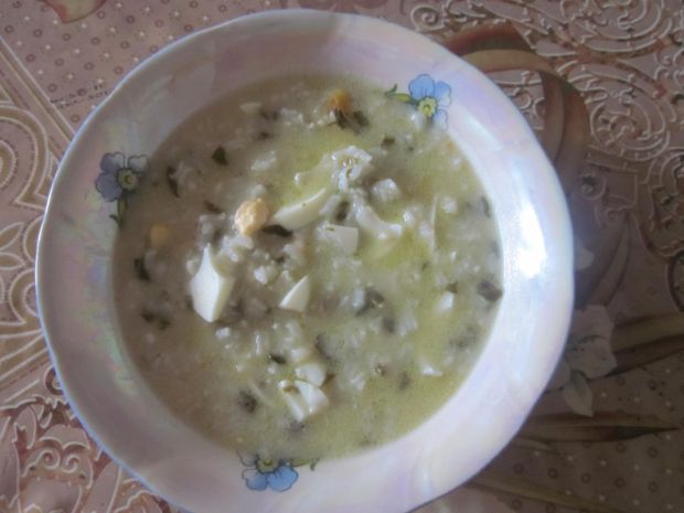 Zupa Anny z dzikiego szczawiu