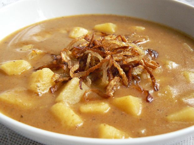 Zupa cebulowa z ziemniakami