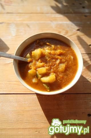 Zupa dyniowa z ziemniakami 3