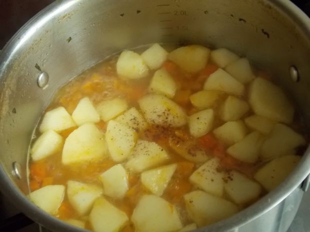 Zupa dyniowo-jabłkowa