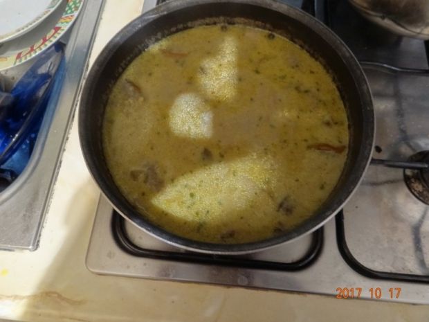 Zupa grzybowa z kaszą gryczaną