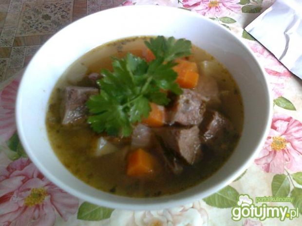 Zupa gulaszowa wg Kasi