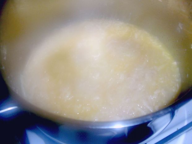 Zupa jabłkowa z czipsami 