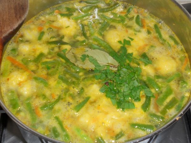 Zupa jarzynowa z mrożonych warzyw