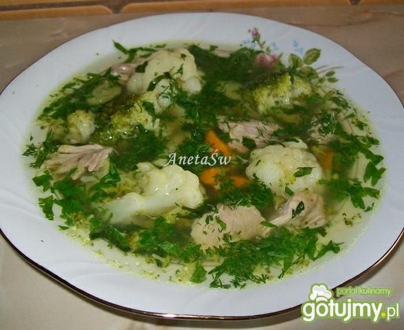 Zupa kalafiorowo-brokułowa