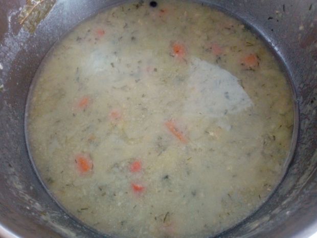Zupa koperkowa z makaronem