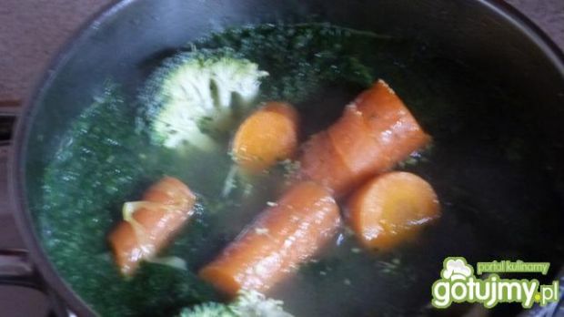 Zupa krem brokułowo -szpinakowa