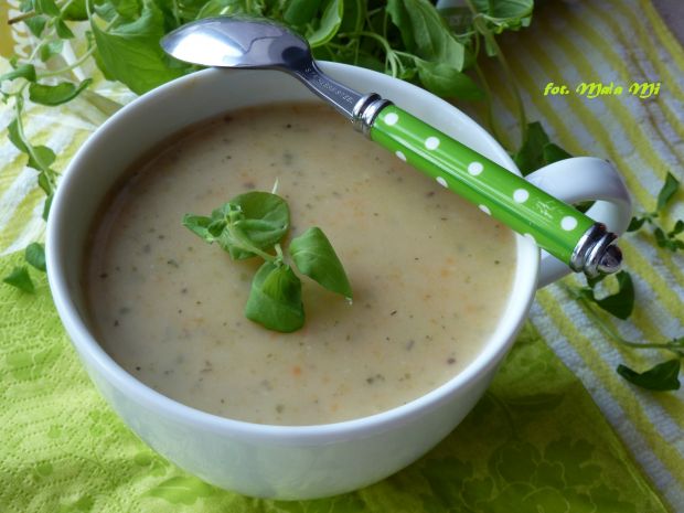 Zupa-krem kartoflana z majerankiem