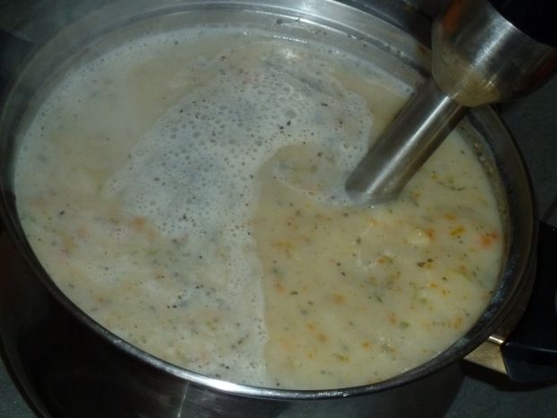 Zupa-krem kartoflana z majerankiem
