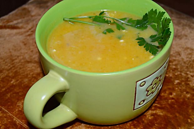 zupa krem marchewkowo cukiniowy