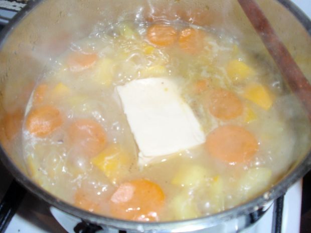 Zupa krem z cukinii z koperkiem