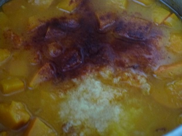 Zupa krem z dyni i batatów