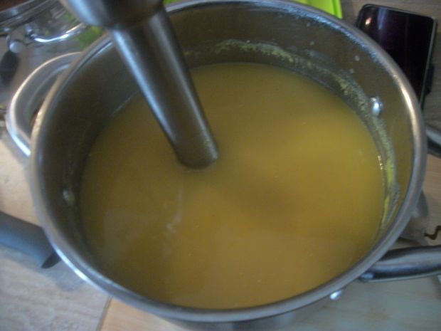 Zupa krem z dyni z fetą